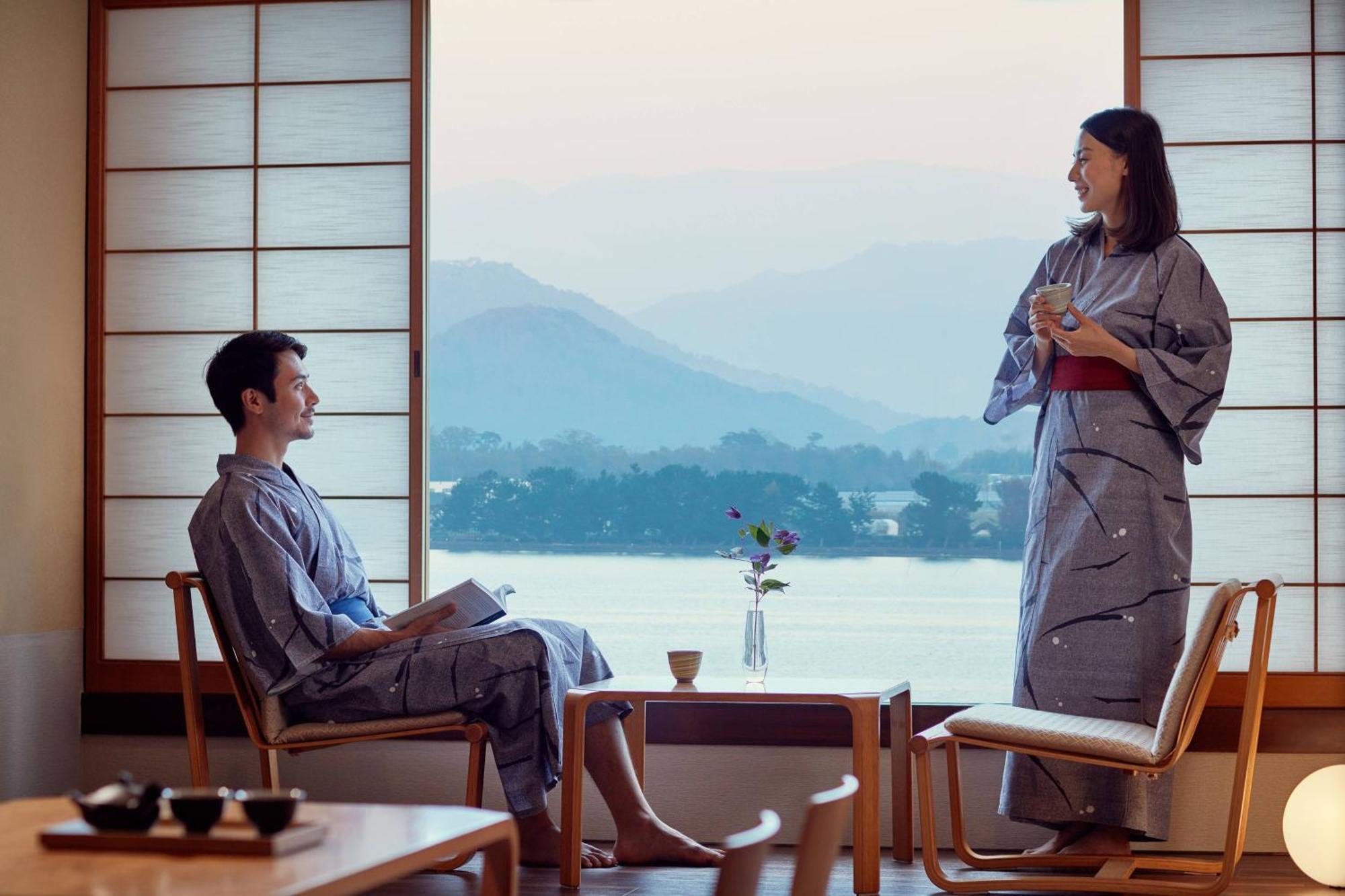Lake Biwa Marriott Hotel Moriyama Exterior foto